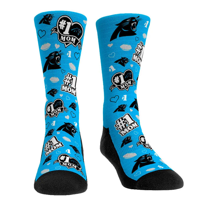 Carolina Panthers - #1 Mom by Rock 'Em Socks