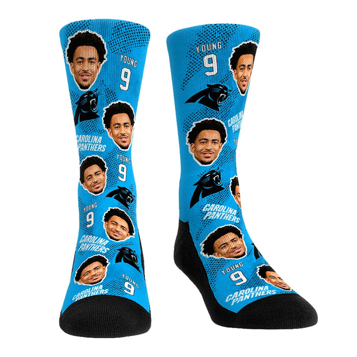 Carolina Panthers - Football Guy by Rock 'Em Socks