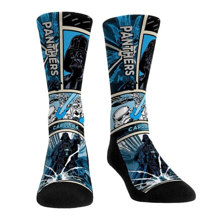 Carolina Panthers - Star Wars - Empire Comic Strip by Rock 'Em Socks