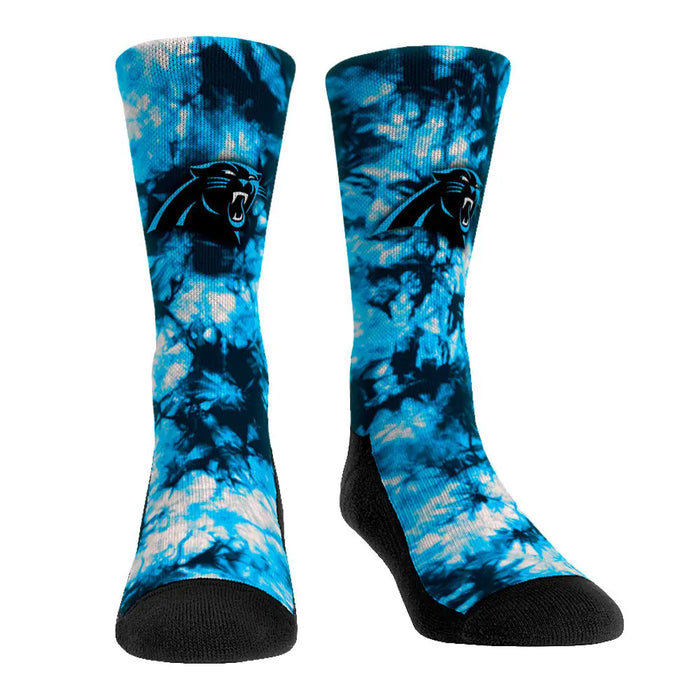 Carolina Panthers - Team Tie Dye by Rock 'Em Socks