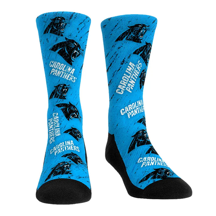 Carolina Panthers - Throwback All-Over by Rock 'Em Socks