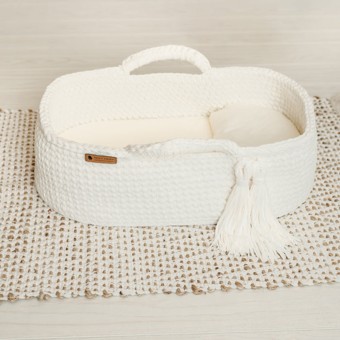 Carry Cot | Ivory by Finn + Emma