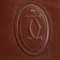 Cartier Must de Carter Red Leather Clutch #5747 by Bolt Boutique