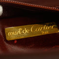 Cartier Must de Cartier Red Leather Portfolio Clutch #5746 by Bolt Boutique