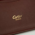 Cartier Red Leather Classic Card Holder Wallet #3257 by Bolt Boutique