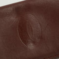 Cartier Red Leather Classic Card Holder Wallet #3257 by Bolt Boutique