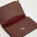 Cartier Red Leather Classic Card Holder Wallet #3257 by Bolt Boutique