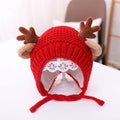 Cartoon Elk Baby Hat Winter Christmas Knitted by DailySale