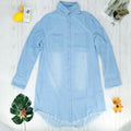Casual Button Up Denim Shirt by DailySale