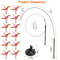 Cat Feather Wand Rod with 12 Pieces Feather Replacements for Cats by DailySale