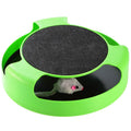 Cat Interactive Scratching Toy with Rotating Running Mouse by DailySale