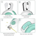 Cat Nail Clipper with LED Light by DailySale