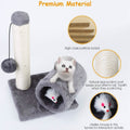 Cat Sisal Scratch Post Toy with Tunnel by DailySale