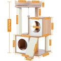 Cat Tree Deluxe 34" Cat Tower by DailySale