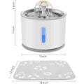 Cat Water Fountain 2.4L Automatic Pet Fountain by DailySale