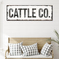 Cattle Co Sign by Tailored Canvases