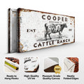 Cattle Ranch Rustic - LP1 by Tailored Canvases