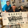 Cattle Ranch Rustic Sign by Tailored Canvases
