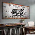 Cattle Ranch Sign II by Tailored Canvases