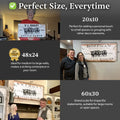 Cattle Ranch Sign X by Tailored Canvases