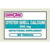 GeriCare Oyster Shell Calcium Tablets 500mg 100 Ct