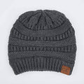 C.C. Women's Knit Beanie Hat - Color: Charcoal by DailySale