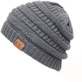C.C. Women's Knit Beanie Hat - Color: Charcoal by DailySale