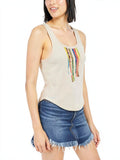 Free People Great Expectations Tank Top Sand, Size XS by Vanessa Jane