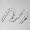 14K White Gold Fine Paperclip Chain (1.5mm) by Bids.com