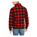 Club Room Mens Full-Zip Plaid Sherpa Jacket, Size Small by Vanessa Jane