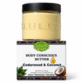 Cedarwood & Coconut Whipped Body Butter – Deep Moisture for Dry Skin by Lulu’s Holistics