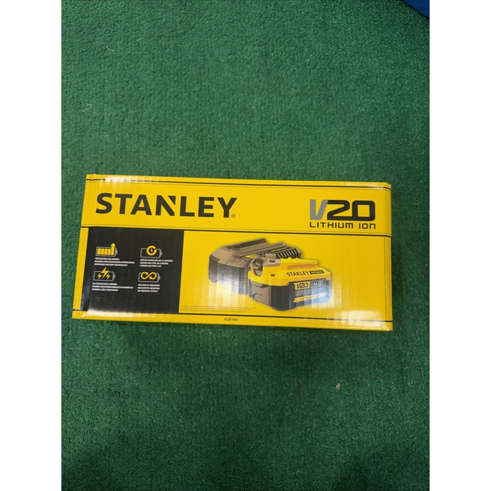 Stanley SCB104C-B3 20V MAX 4Ah Lithium Battery & Fast Charger Starter Kit by Price Is Right Miami