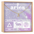 Celestial Aries Zodiac Necklace by Dear Ava