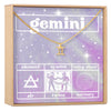 Celestial Gemini Zodiac Necklace