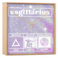 Celestial Sagittarius Zodiac Necklace by Dear Ava