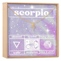 Celestial Scorpio Zodiac Necklace by Dear Ava