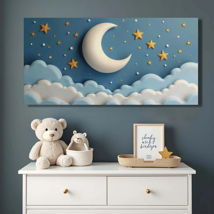 Celestial Serenade Wall Art by Tailored Canvases