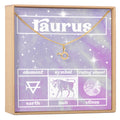 Celestial Taurus Zodiac Necklace by Dear Ava