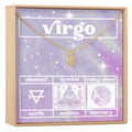Celestial Virgo Zodiac Necklace by Dear Ava
