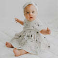 short sleeve twirl dress | celestial by Finn + Emma