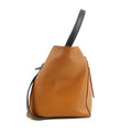 Celine Bicolor Smooth Calfskin Carmel x Black Handbag #3312 by Bolt Boutique