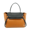 Celine Bicolor Smooth Calfskin Carmel x Black Handbag #3312