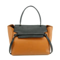 Celine Bicolor Smooth Calfskin Carmel x Black Handbag #3312 by Bolt Boutique