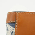 Celine Blue Triomphe Canvas Vertical Cabas 2Way Shoulder Bag #3384 by Bolt Boutique