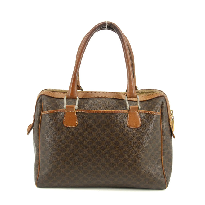 Celine Brown Macadam PVC x Leather Handbag #3540 by Bolt Boutique