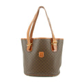 Celine Brown Macadam PVC x Leather Shoulder Bag #9412 by Bolt Boutique
