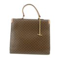 Celine Brown Macadam PVC x Leather Tote Bag #9395 by Bolt Boutique