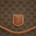 Celine Brown Macadam PVC x Leather Trim Shoulder Bag #3541 by Bolt Boutique