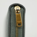 Celine Grey Leather Zippy Long Wallet #3821 by Bolt Boutique