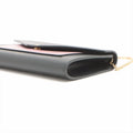 Celine Large Colorblock Pocket Envelope Wallet On A Chain Grey/Pink -SKU #2604 by Bolt Boutique